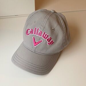 Callaway Woman’s Gray and Pink Cap